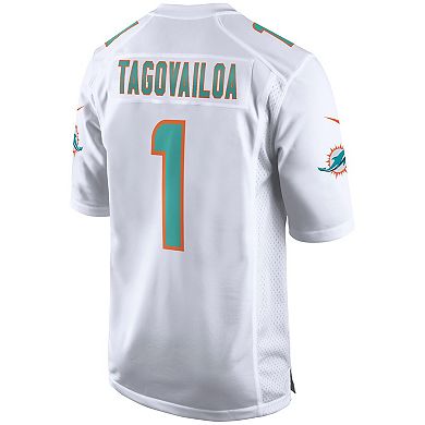 Men's Nike Tua Tagovailoa White Miami Dolphins Game Jersey