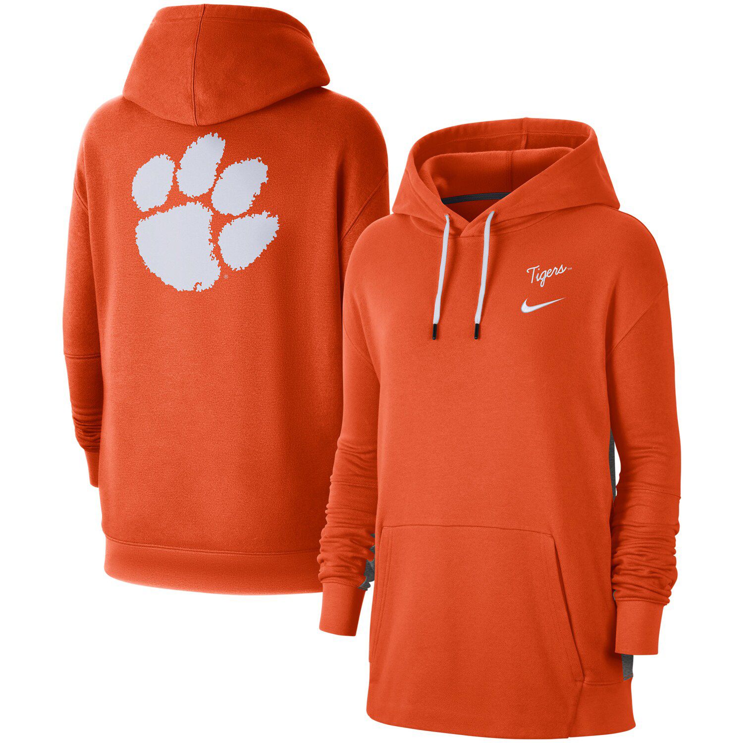 womens orange nike hoodie