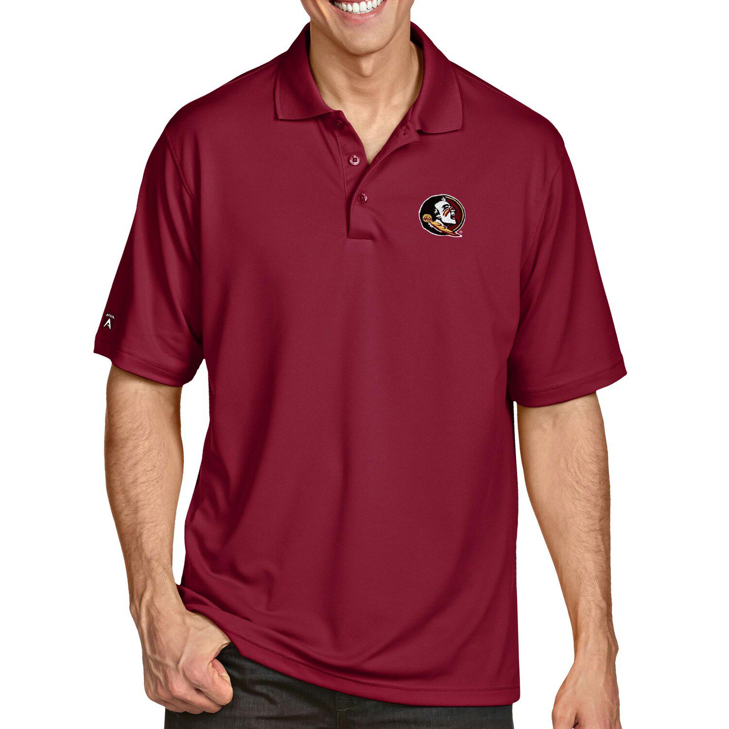 garnet polo shirt