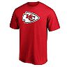 Men's Fanatics Branded Red Kansas City Chiefs Primary Logo T-Shirt