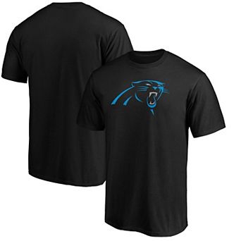 Men's Fanatics Branded Black Carolina Panthers Primary Logo Team T-Shirt