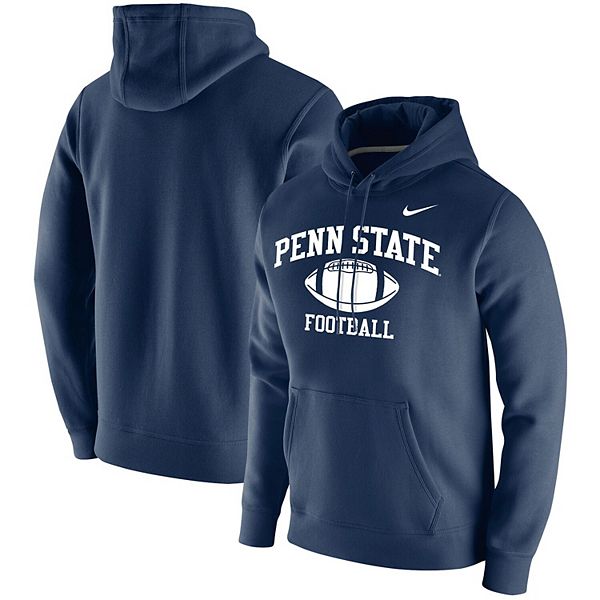 Men's Nike Navy Penn State Nittany Lions Retro Football Club Fleece ...