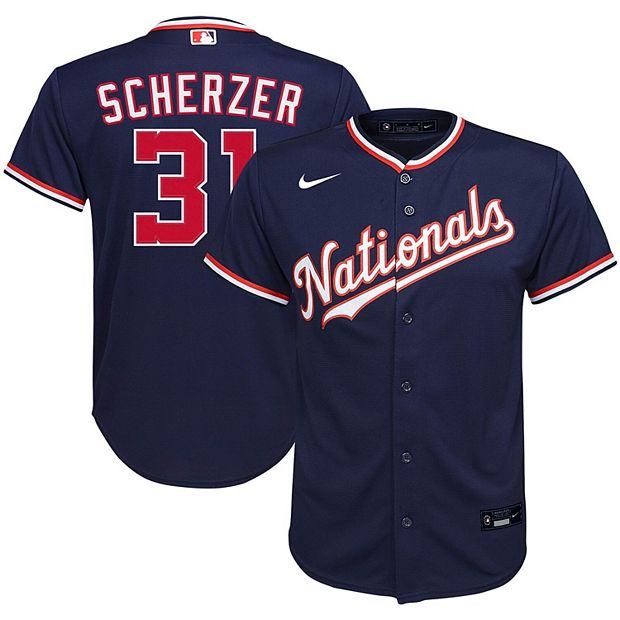 Max scherzer youth store jersey