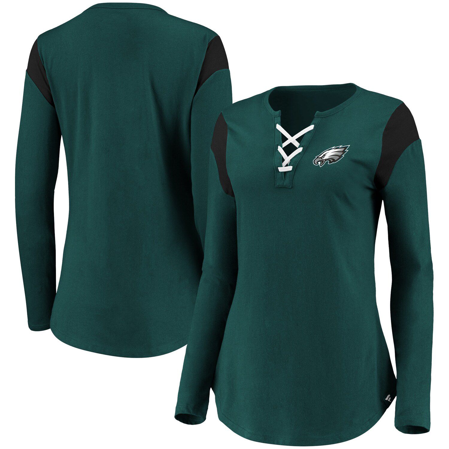 plus size women's eagles shirts