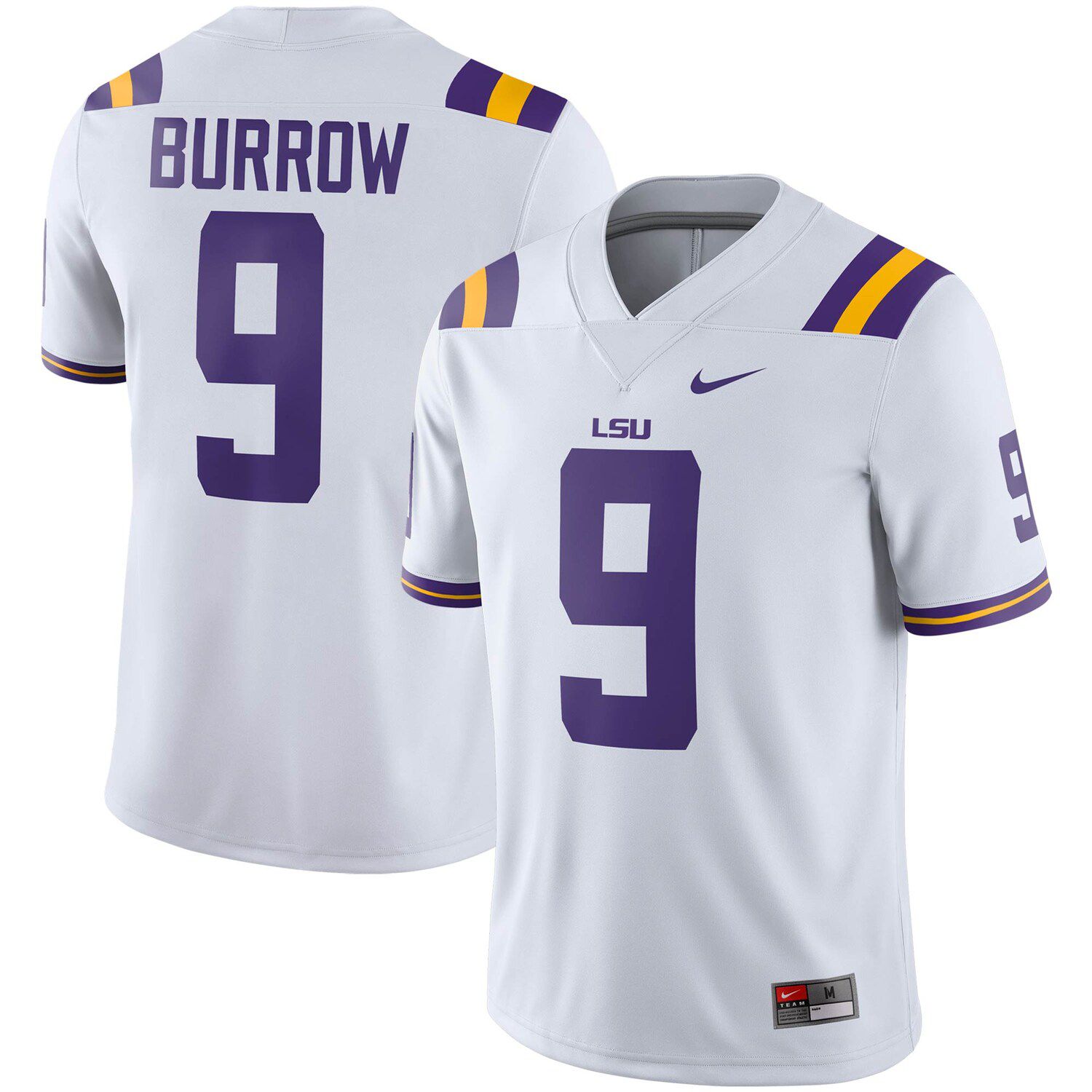 joe burrow white jersey