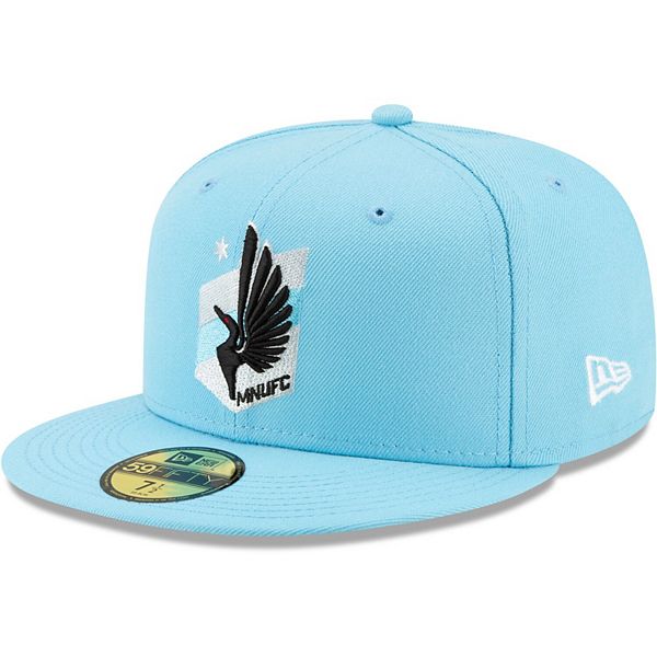 Men S New Era Light Blue Minnesota United Fc Basic 59fifty Fitted Hat