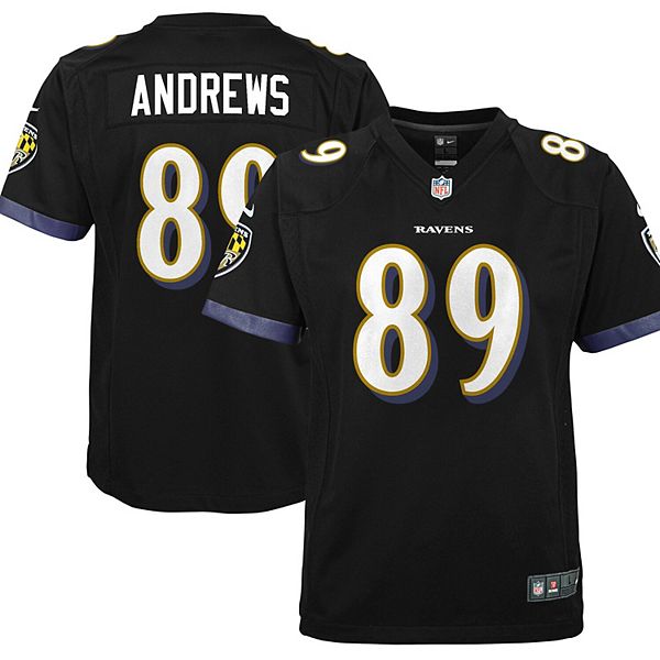 Mark Andrews Youth Nike Black Baltimore Ravens Game Custom Jersey Size: Extra Large