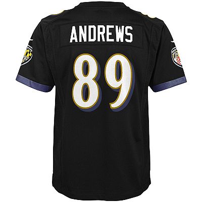 Youth Nike Mark Andrews Black Baltimore Ravens Game Jersey