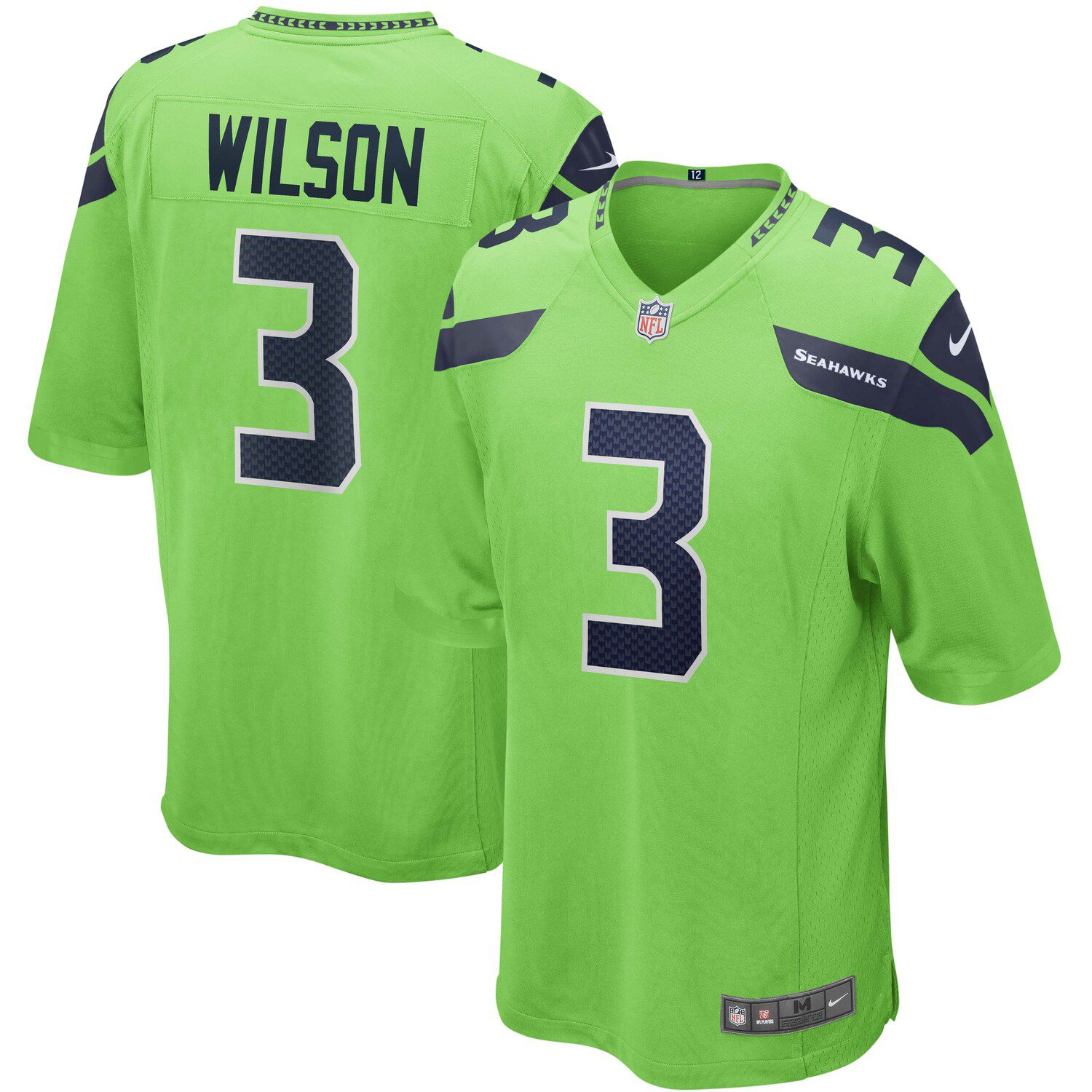 seattle seahawks lime green jersey