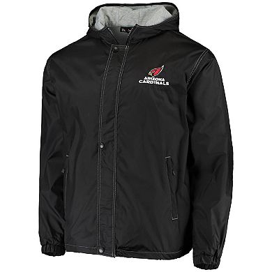 Men's Dunbrooke Black Arizona Cardinals Logo Legacy Stadium Full-Zip Jacket