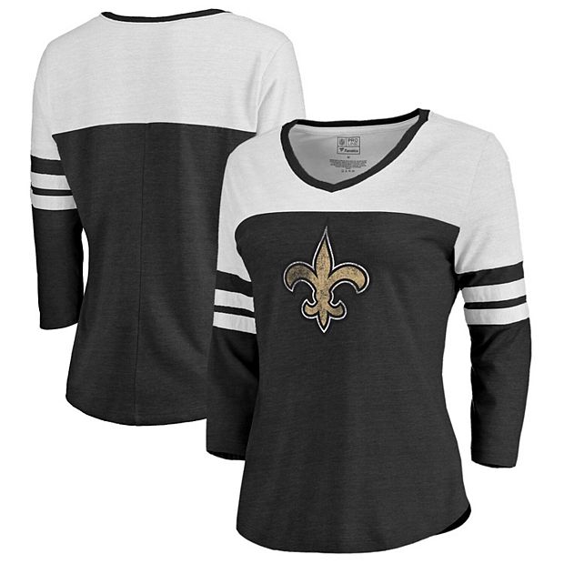 New Orleans Saints Fanatics Branded Long Sleeve T-Shirt - White