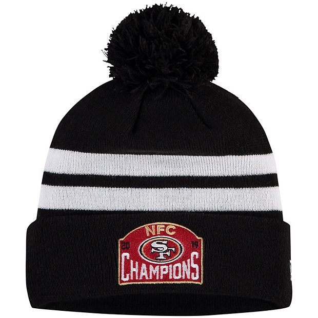 New Era Women's San Francisco 49ers Pom Knit Beanie