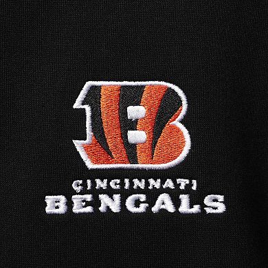 Men's Dunbrooke Black Cincinnati Bengals Craftsman Thermal-Lined Full-Zip Hoodie
