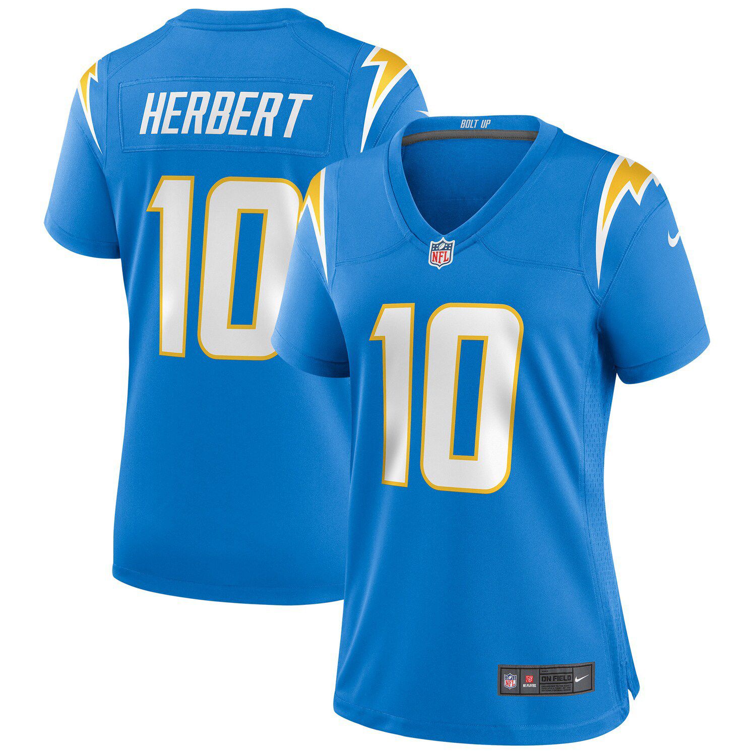 white justin herbert jersey