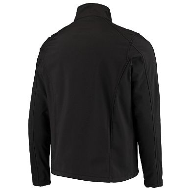 Men's Dunbrooke Black Pittsburgh Steelers Sonoma Softshell Full-Zip Jacket