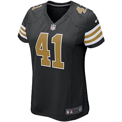 Women's Nike Alvin Kamara Black New Orleans Saints Player Jersey