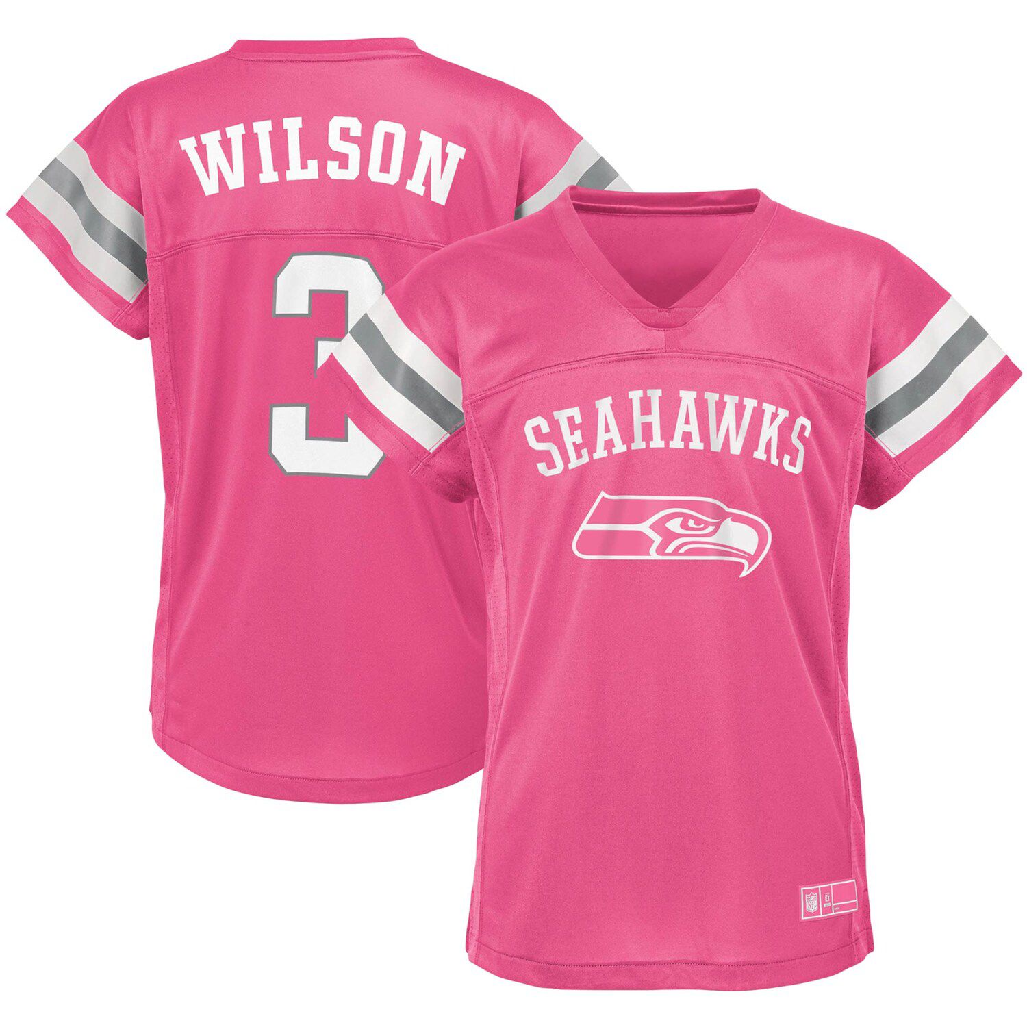 pink russell wilson jersey