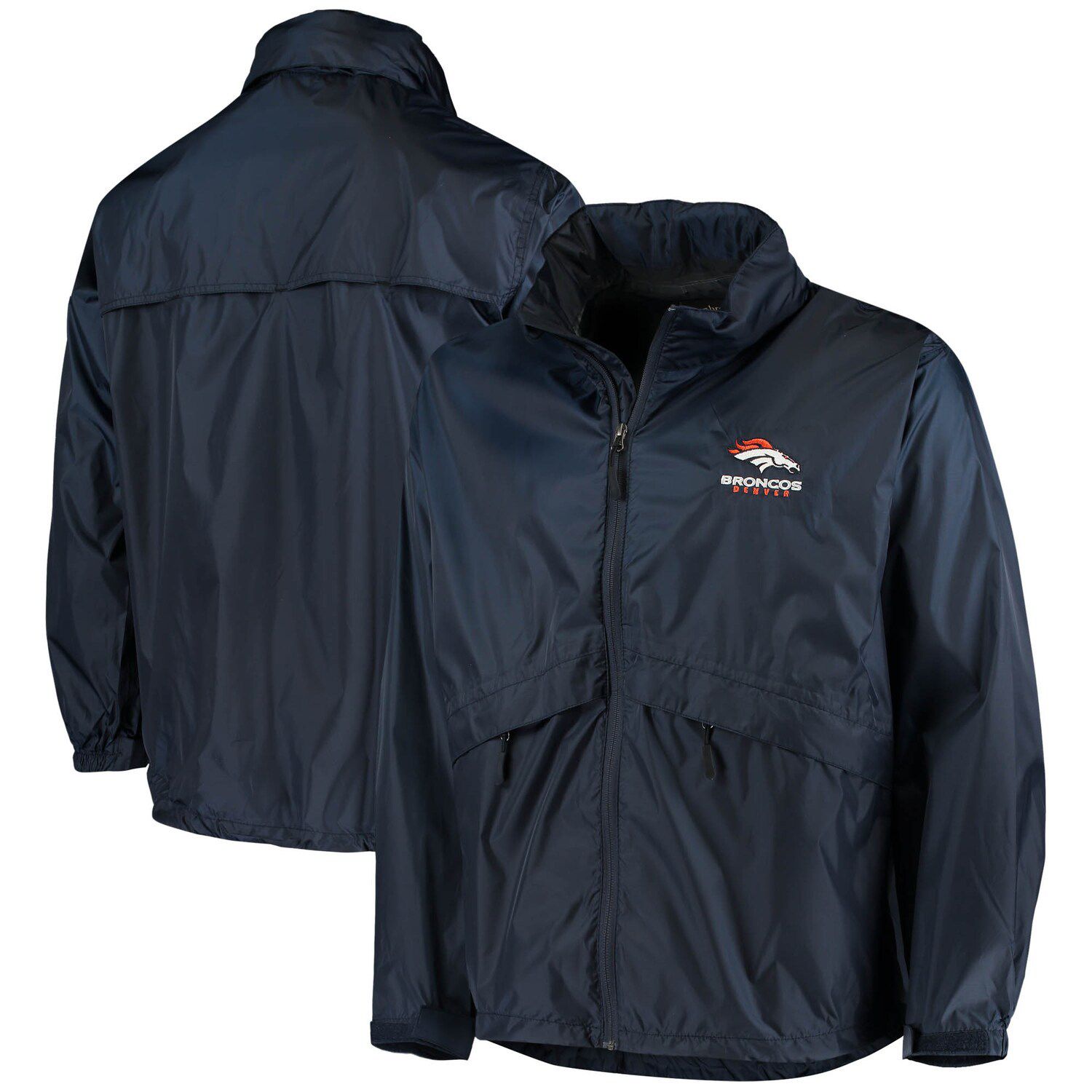 Men's Dunbrooke Graphite Buffalo Bills Circle Sportsman Waterproof Packable  Full-Zip Jacket