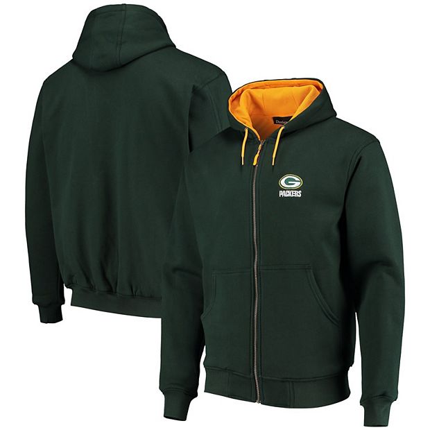 Men's Dunbrooke Green Green Bay Packers Craftsman Thermal-Lined