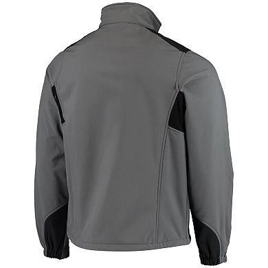 Men's Dunbrooke Charcoal Cleveland Browns Circle Softshell Fleece Full ...