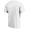 Men's Fanatics Branded White Miami Dolphins Team Lockup Logo T-Shirt