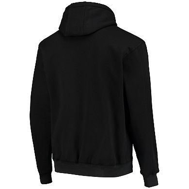 Men's Dunbrooke Black Cleveland Browns Craftsman Thermal-Lined Full-Zip Hoodie