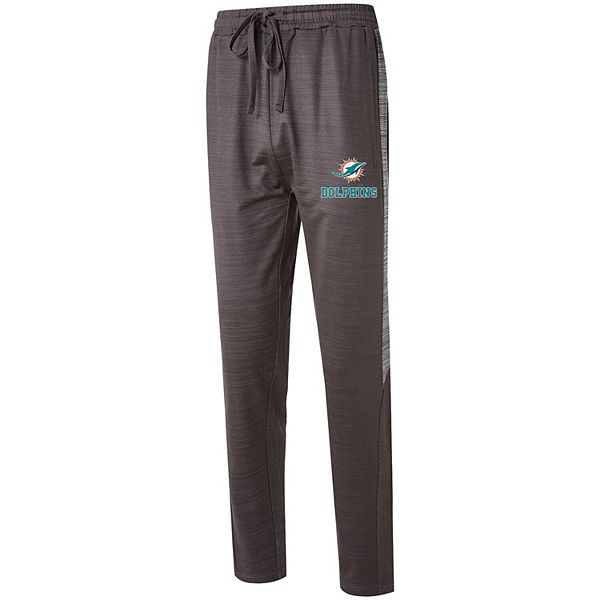 Men's Concepts Sport Charcoal Miami Dolphins Bullseye Jogger Pants