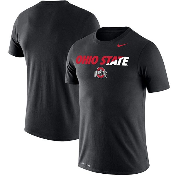 Men's Nike Black Ohio State Buckeyes Big & Tall Legend Big Logo ...