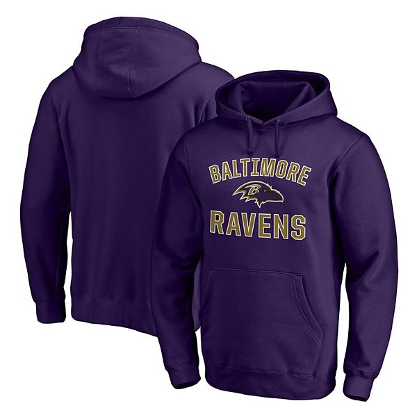 Men's NFL Pro Line by Fanatics Branded Purple Baltimore Ravens Victory ...