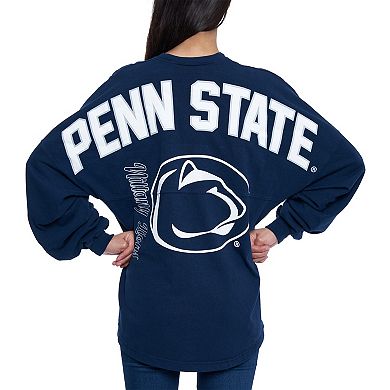 Women's Navy Penn State Nittany Lions Loud n Proud Spirit Jersey T-Shirt