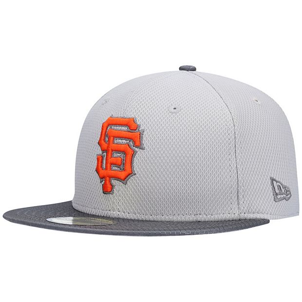 New Era Men's Gray San Francisco Giants Speed 39THIRTY Flex Hat