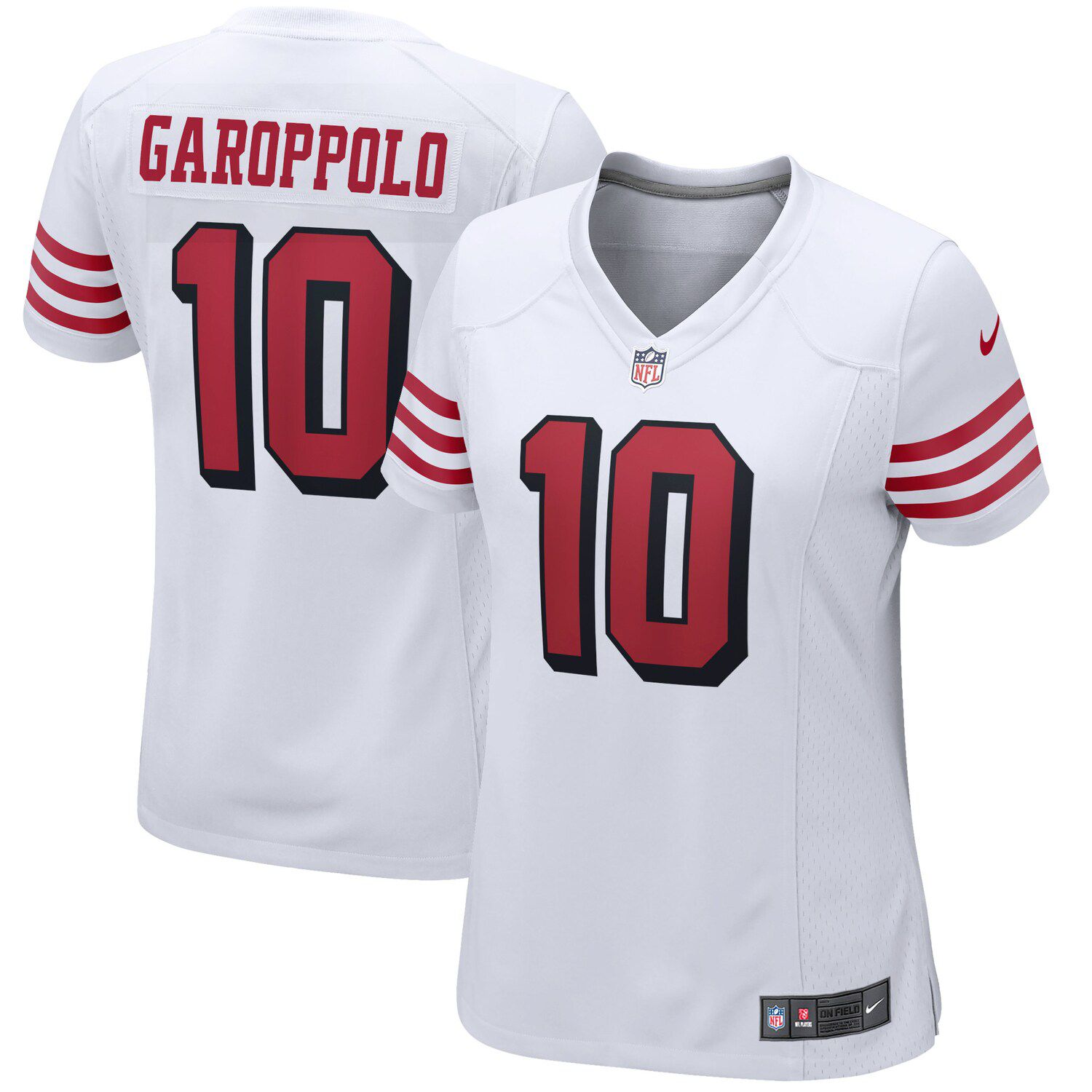 Jimmy Garoppolo San Francisco 49ers 10 Gray Vapor Limited Jersey -  Allprintify