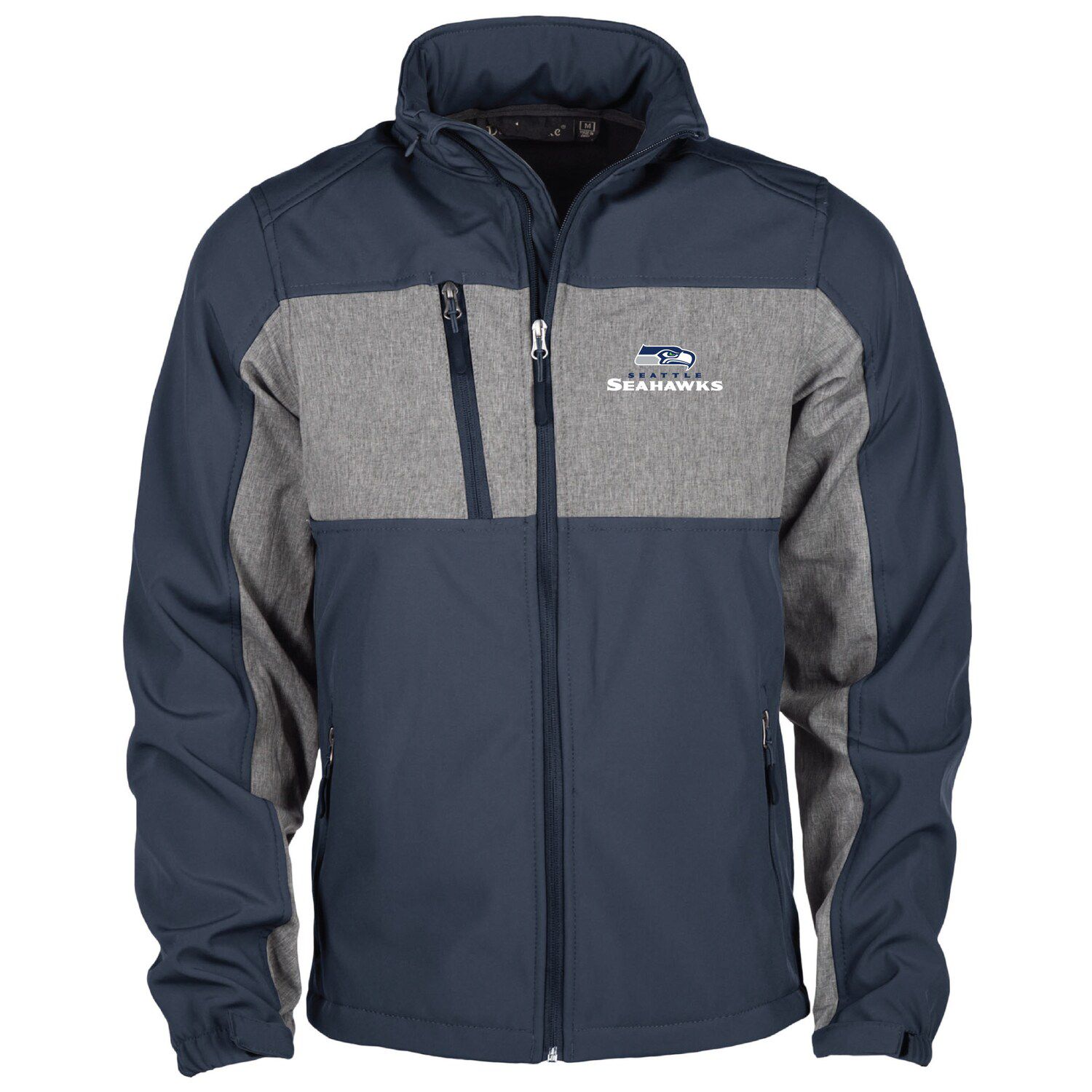 Men's Dunbrooke Navy Seattle Seahawks Big & Tall Legacy Stadium Full-Zip Jacket