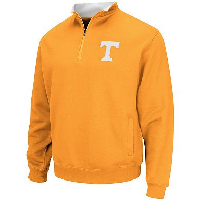 Men's Colosseum Tennessee Orange Tennessee Volunteers Tortugas Logo Quarter-Zip Jacket