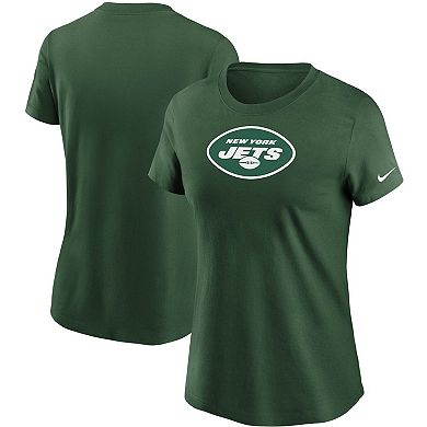 Women's Nike Green New York Jets Logo Essential T-Shirt