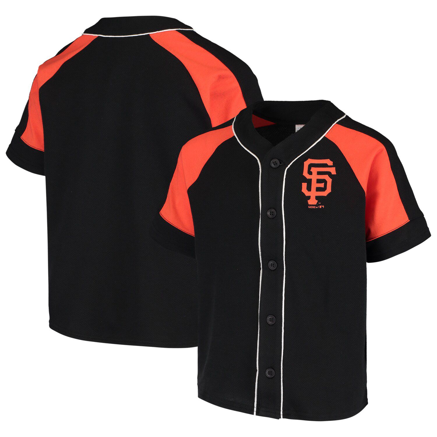 san francisco giants black jersey