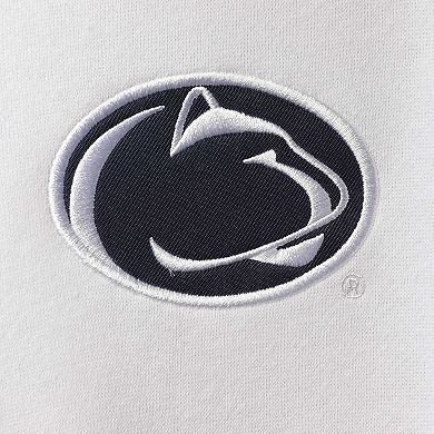 Men's Colosseum White Penn State Nittany Lions Tortugas Logo Quarter-Zip Jacket