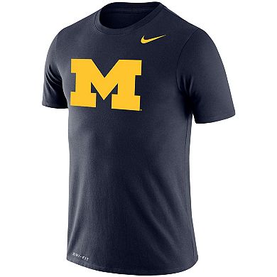 Men's Nike Navy Michigan Wolverines Big & Tall Legend Primary Logo ...