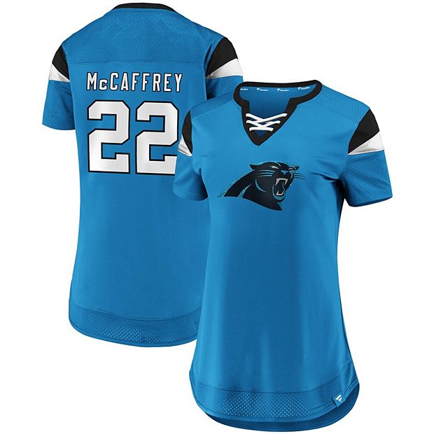 Fanatics Men's Christian McCaffrey Blue Carolina  