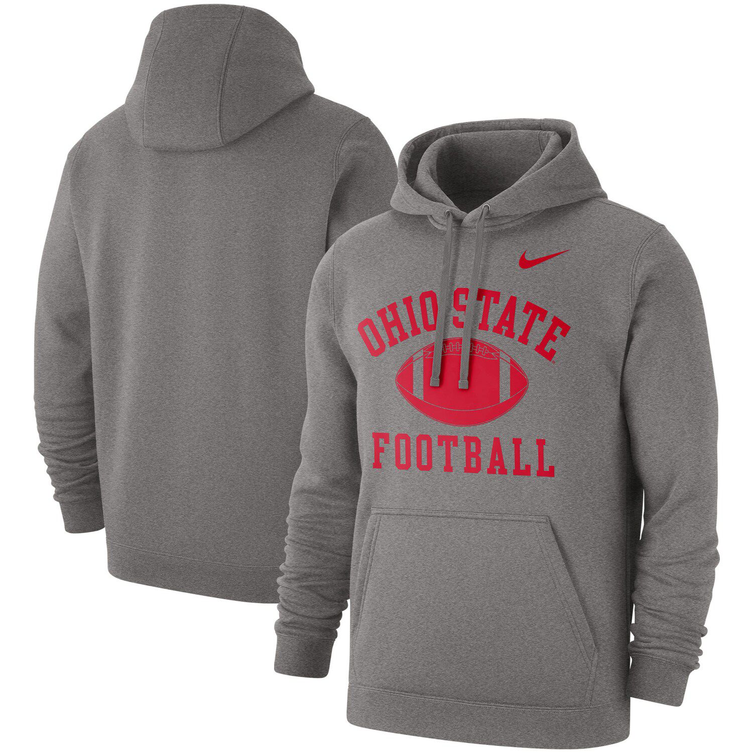 ohio state football hoodie nike