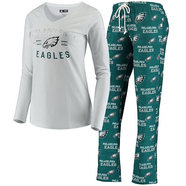 Women's Concepts Sport Midnight Green Philadelphia Eagles Topside