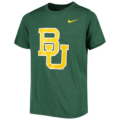 Youth Nike Green Baylor Bears Logo Legend Performance T-Shirt