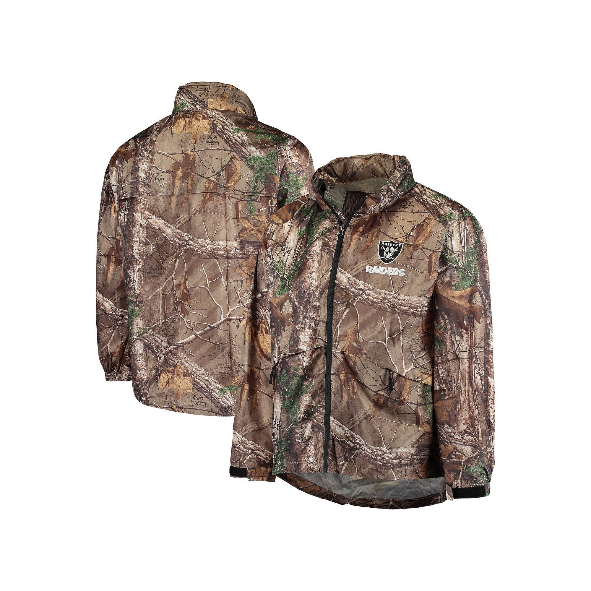 Mens Dunbrooke Realtree Camo Las Vegas Raiders Circle Sportsman Waterproof