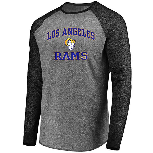 Men's Fanatics Branded Heathered Gray Los Angeles Rams Big & Tall Blind ...
