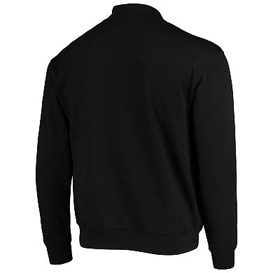 Men's Colosseum Black Hawaii Warriors Tortugas Logo Quarter-Zip Jacket