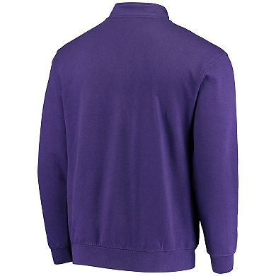 Men's Colosseum Purple Northwestern Wildcats Tortugas Logo Quarter-Zip Jacket