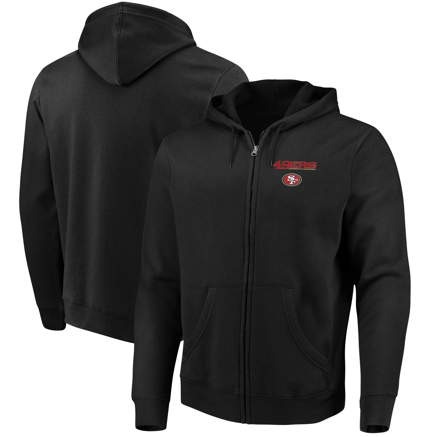 49ers zip hoodie