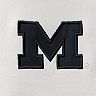 Men's Colosseum White Michigan Wolverines Tortugas Logo Quarter-Zip Jacket