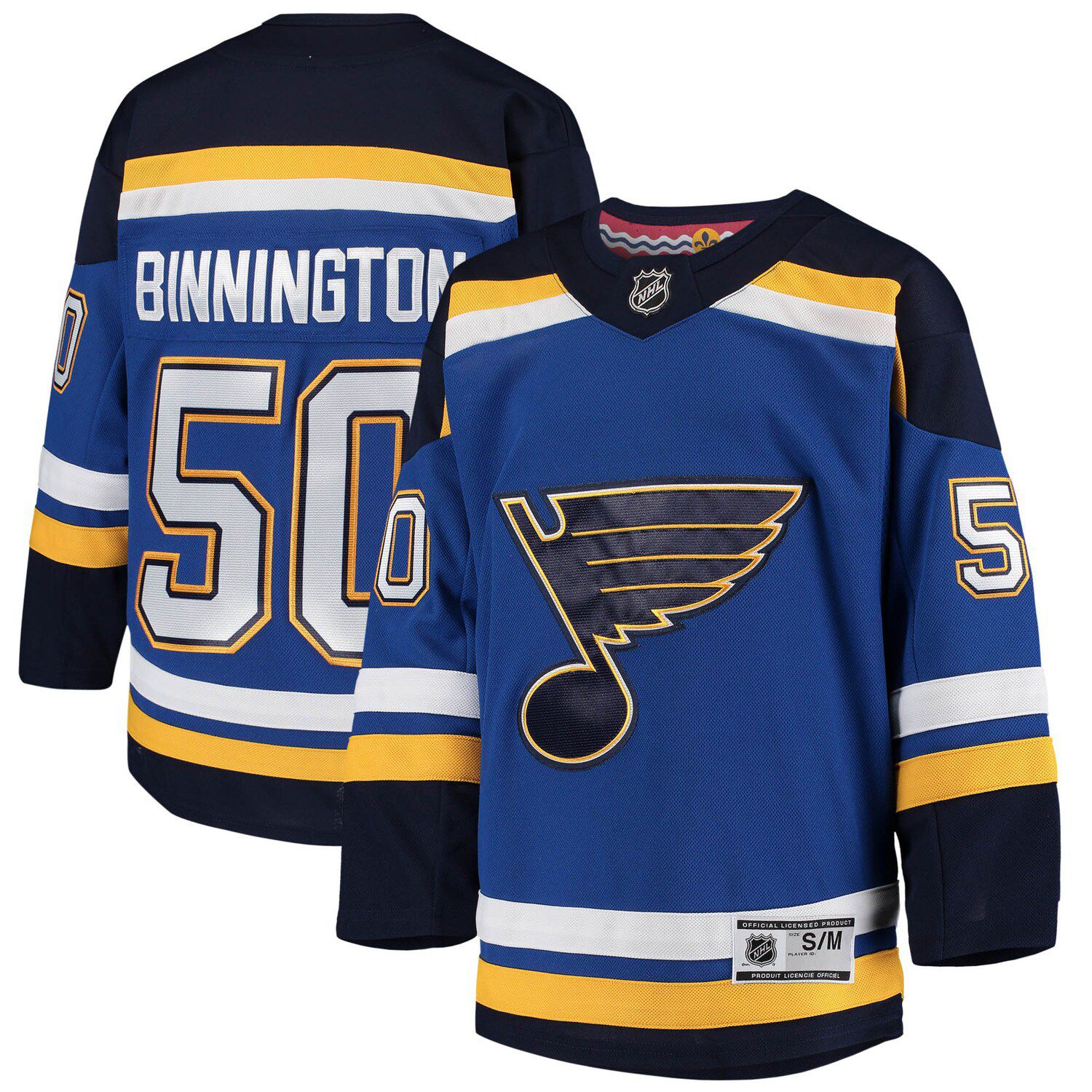 youth binnington jersey