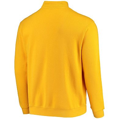 Men's Colosseum Gold Missouri Tigers Tortugas Logo Quarter-Zip Jacket